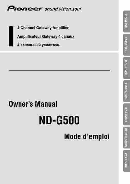 Pioneer Car Amplifier ND-G500-page_pdf